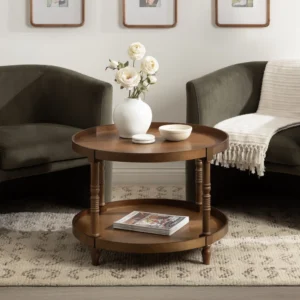 Amelea Meja Tamu Bundar Minimalis