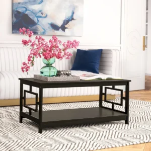 Carmeline Meja Tamu Minimalis Kayu Jati