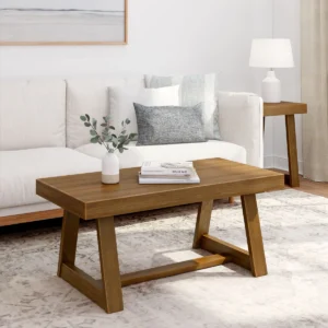 Cathelyne Meja Tamu Kayu Jati Minimalis