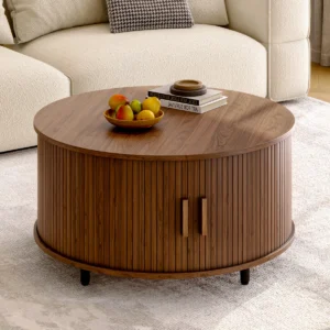 Meja Tamu Bundar Minimalis