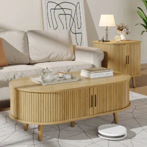 Meja Tamu Kayu Jati Minimalis